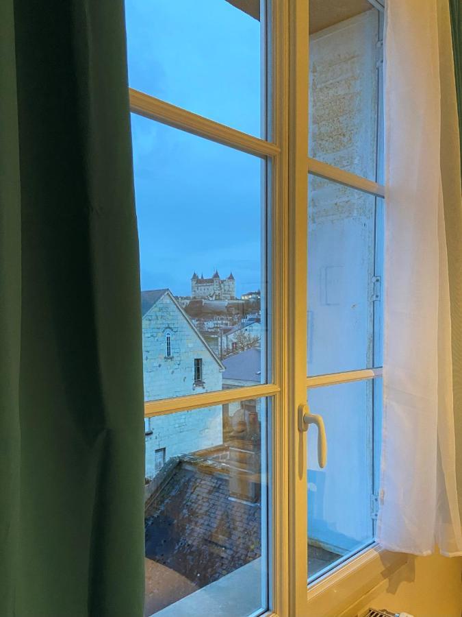 La Terrasse Saumuroise - Vue Chateau & Loire Εξωτερικό φωτογραφία